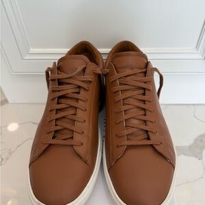 Oliver Cabell Men’s brown leather sneakers